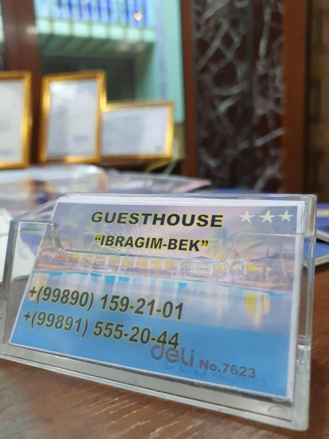 Hotel Ibragim-Bek Samarkand Esterno foto